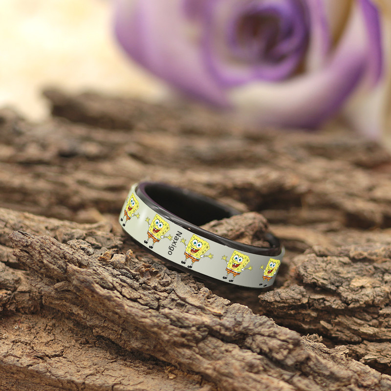 انگشتر ناکسیگو طرح باب اسفنجی مدل RG5308