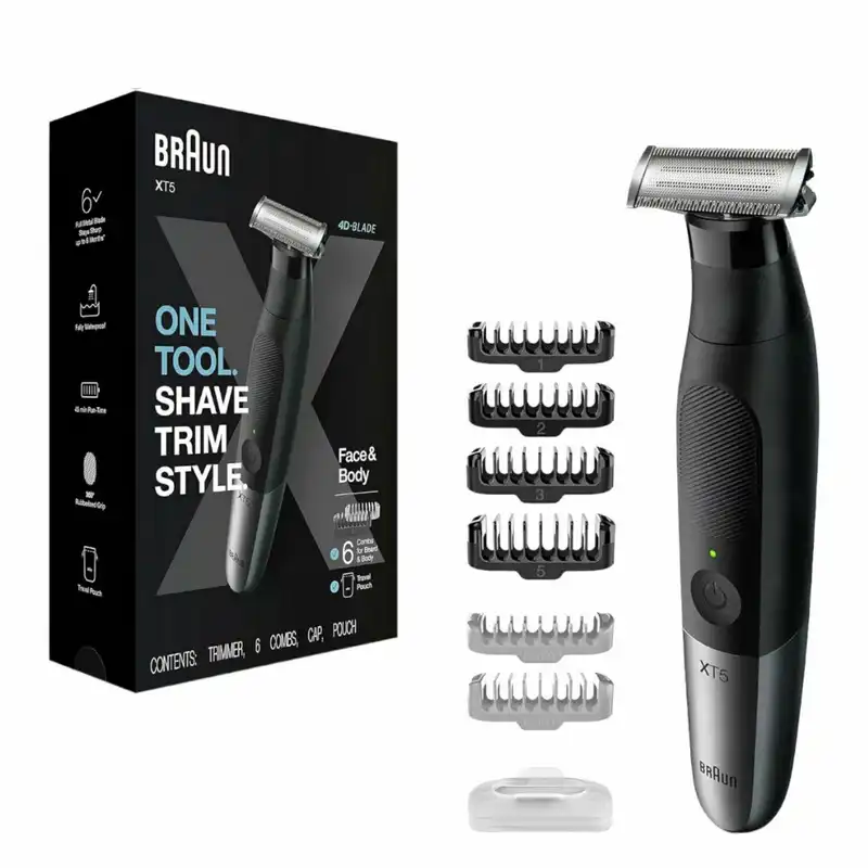 ماشین اصلاح موی بدن و صورت براون مدل XT5