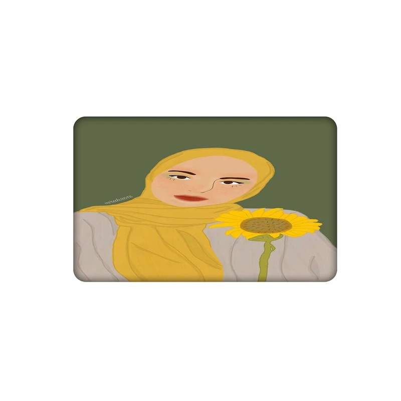 استیکر کارت سام نگار طرح دختر کد SP1155