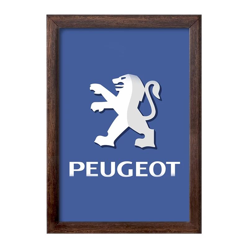 تابلو خندالو طرح پژو Peugeot  کد 23654