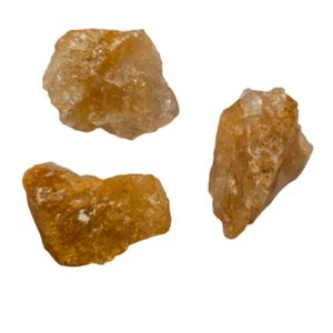 سنگ راف مدل سیترین مجموعه ۳ عددی