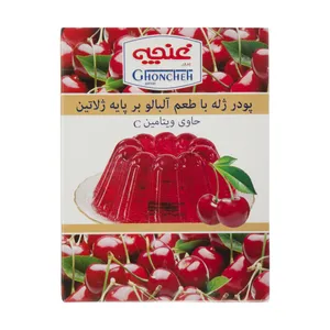 پودر ژله غنچه با طعم آلبالو - 100 گرم