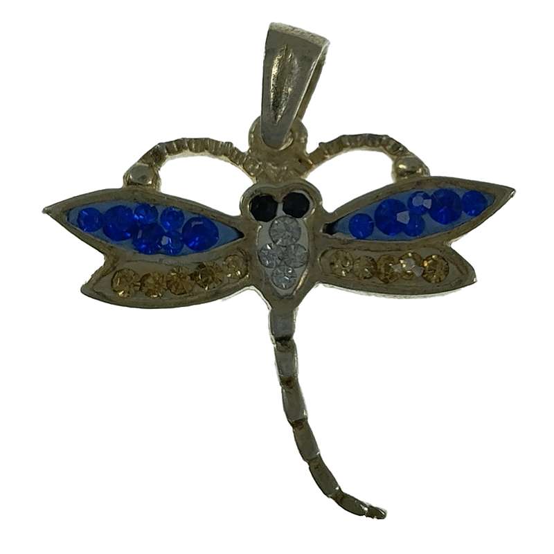 آویز گردنبند نقره زنانه سلین کالا مدل سنجاقک کد 125