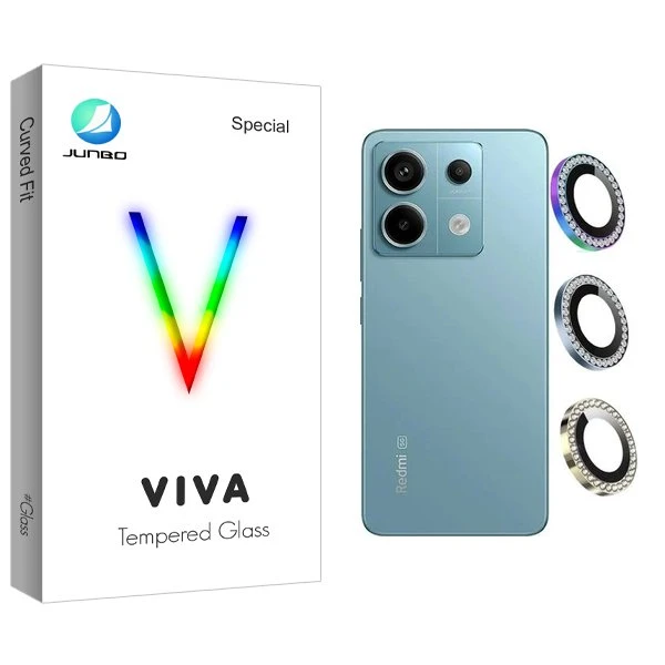 محافظ لنز گوشی جانبو مدل Viva Ringi negin مناسب برای گوشی موبایل شیائومی Redmi note 13 Pro 5G