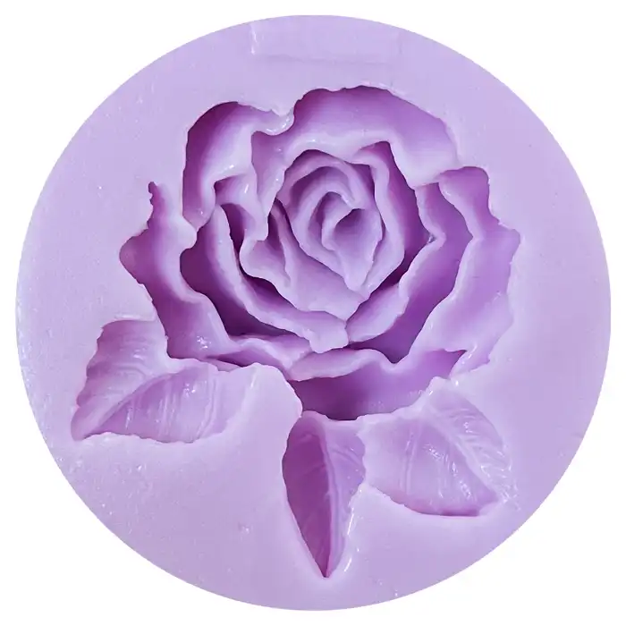 قالب مالد فوندانت مدل گل رز کد 04