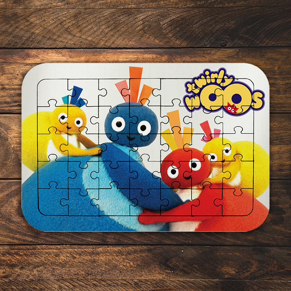 پازل 35 تکه طرح انیمیشن توییرلی ووها مدل NI1991