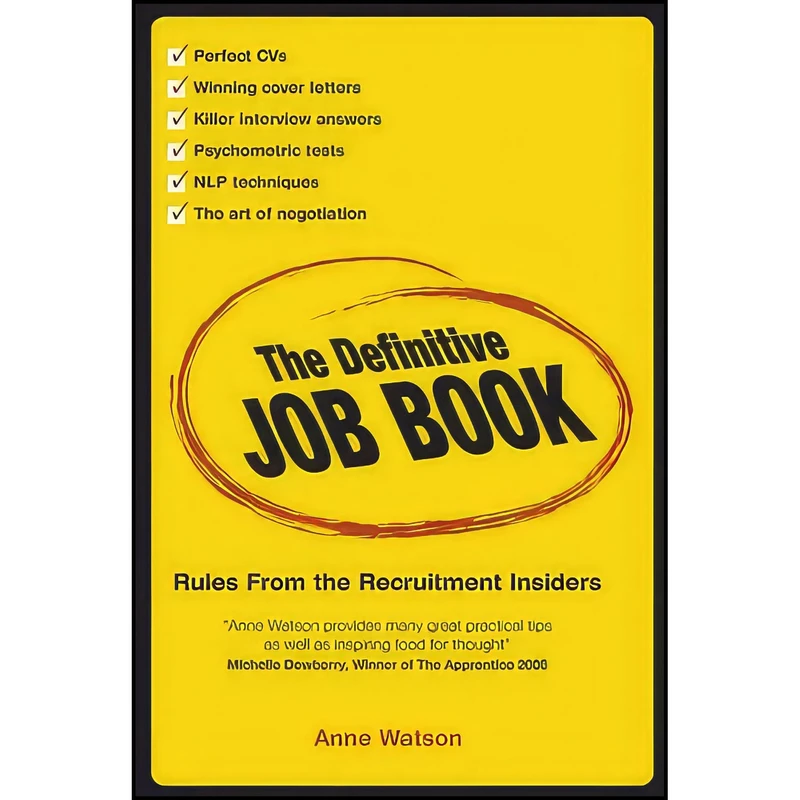 کتاب The Definitive Job Book اثر Anne Watson انتشارات Capstone