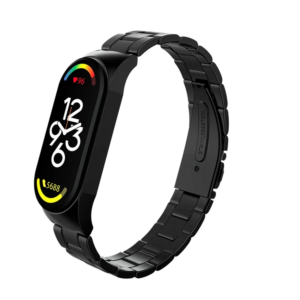 بند اکسون مدل فلزی مناسب برای مچ بند هوشمند شیائومی Mi Band 7 کد 02