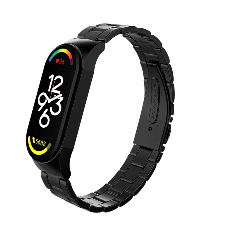 بند اکسون مدل فلزی کد 02 مناسب برای مچ بند هوشمند شیائومی Mi Band 8