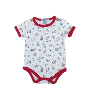 بادی آستین کوتاه نوزادی مدل 764