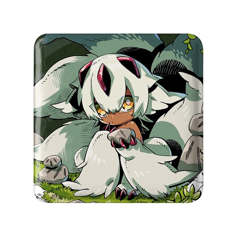 مگنت خندالو طرح فایوپا انیمه ساخته شده در پرتگاه Made in Abyss  مدل مربعی کد 22103