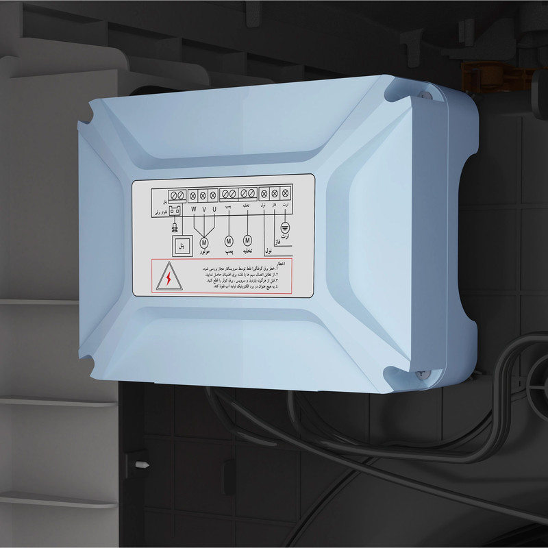 کولر آبی 8000 نیرو تهویه البرز مدل BCU-85