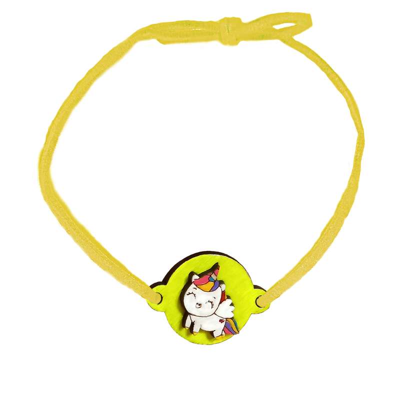 دستبند دخترانه مدل تک شاخ کد UNICORN-001