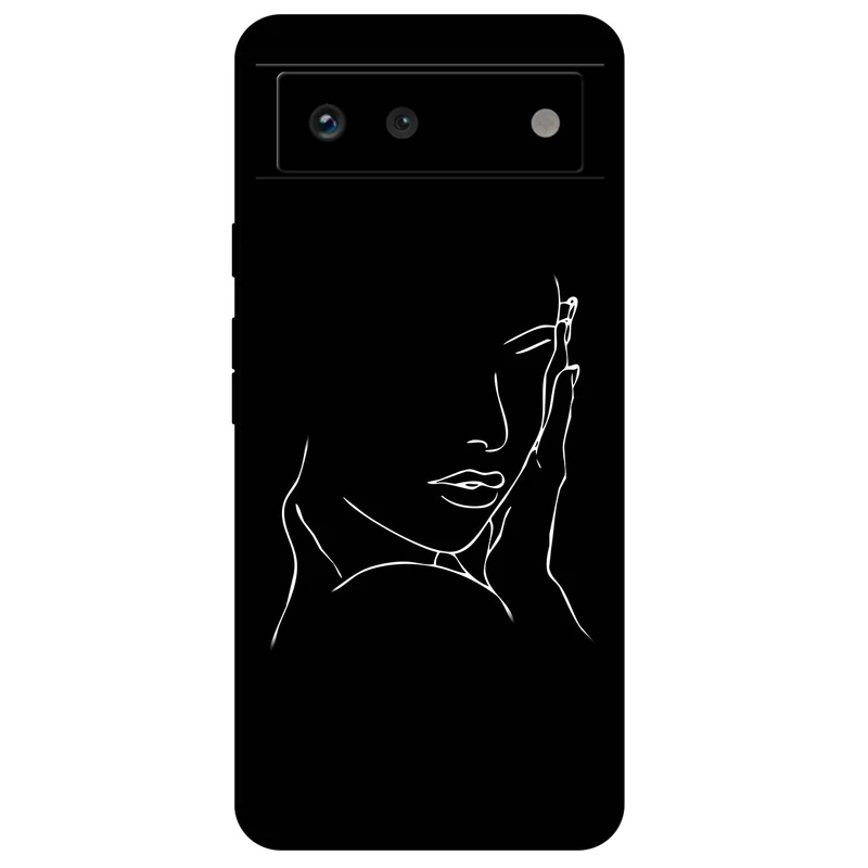 کاور مگافون طرح دخترانه مدل 8153 مناسب برای گوشی موبایل گوگل Pixel 6A