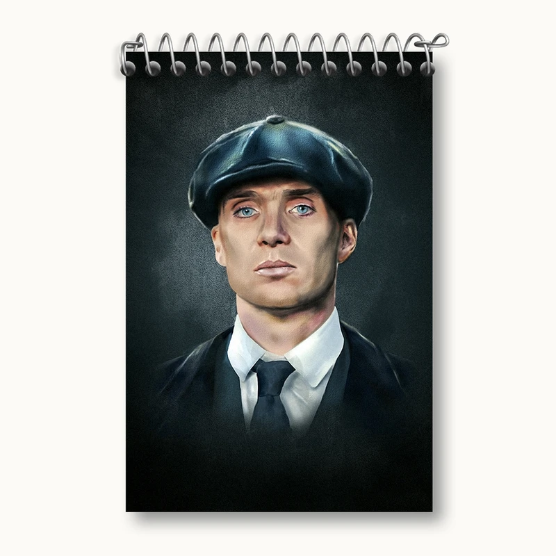 دفتر یادداشت 50 برگ خندالو مدل پیکی بلایندرز (Peaky Blinders) کد F1618