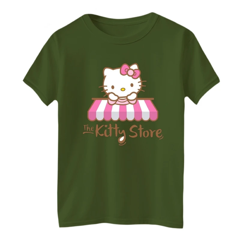 تی‌شرت لانگ آستین کوتاه بچگانه مدل کیتی