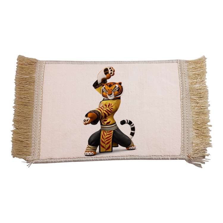 فرش ماشینی دیوارکوب مدل پاندا کونگ فو کار کد 91