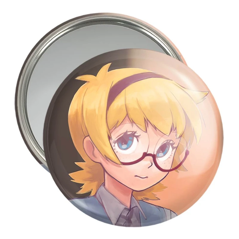 آینه جیبی خندالو مدل جانسون انیمه جادوگران کوچک کد 22834