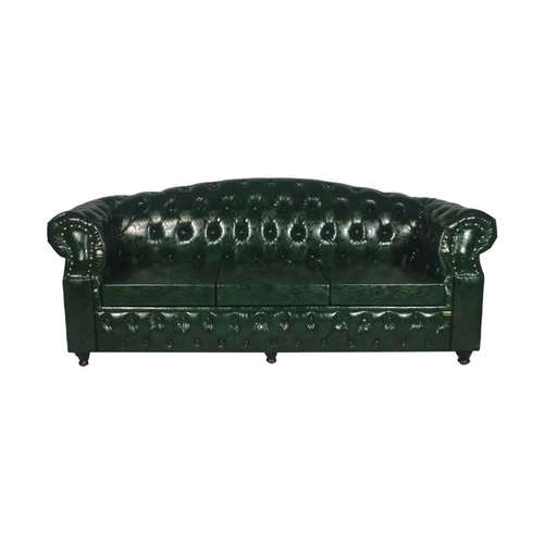 مبل انتظار سه نفره مدل چستر گنبدی