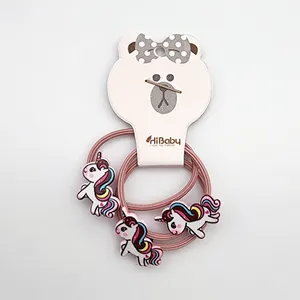 کش مو دخترانه مدل یونیکورن کد KSH630S بسته 3 عددی