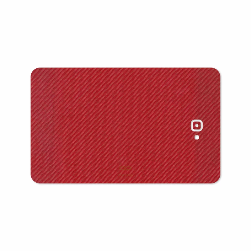 برچسب پوششی ماهوت مدل Red-Fiber مناسب برای تبلت سامسونگ Galaxy Tab A 10.1 2016 T580