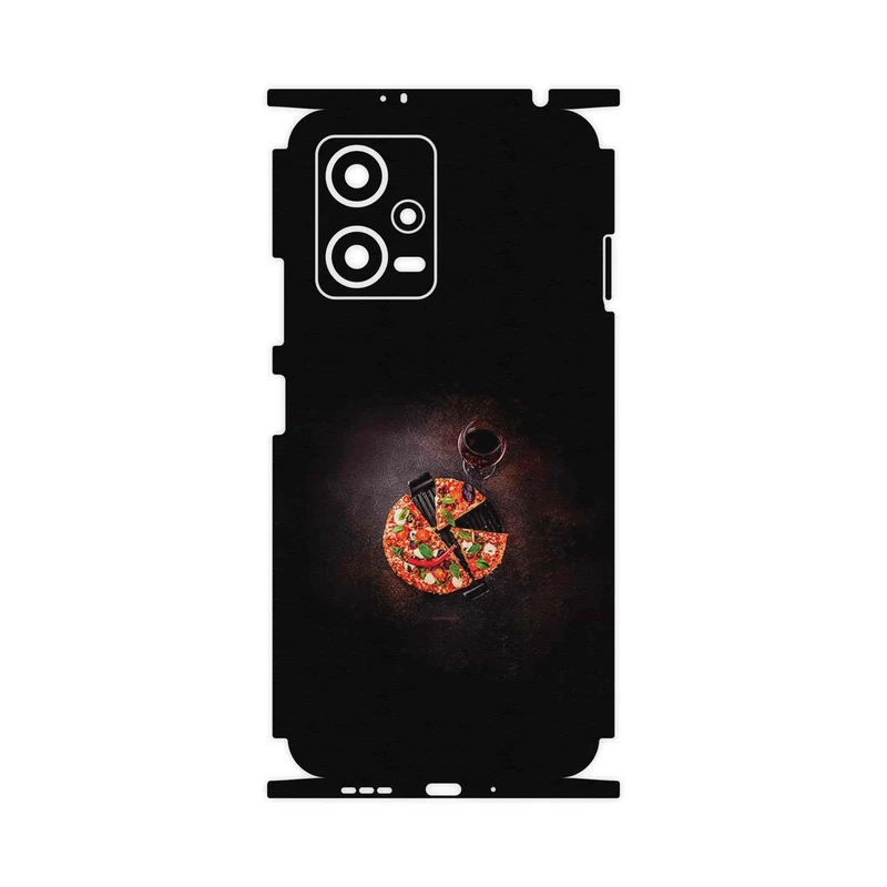 برچسب پوششی ماهوت مدل Pizza-FullSkin مناسب برای گوشی موبایل شیائومی Redmi Note 12 5G