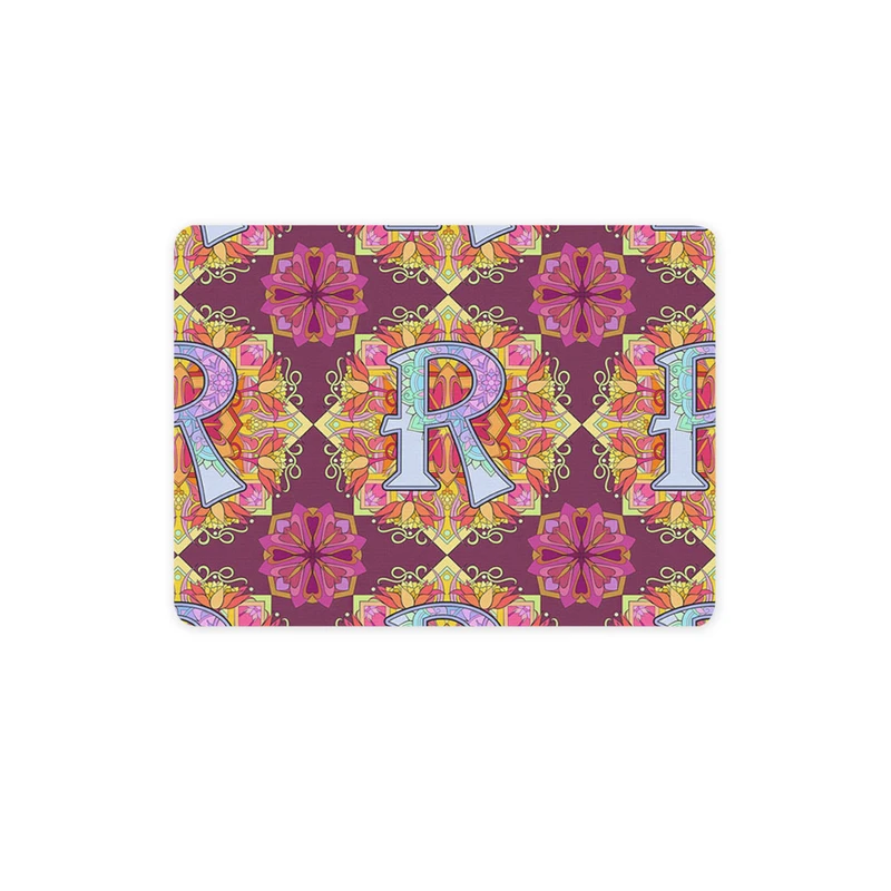 ماوس پد ترمه طراحان ایده مدل حرف R ماندالا کد cfp2968