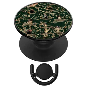 پایه نگهدارنده گوشی موبایل پاپ  سوکت آکام مدل APSC04265 به همراه پاپ کلیپ