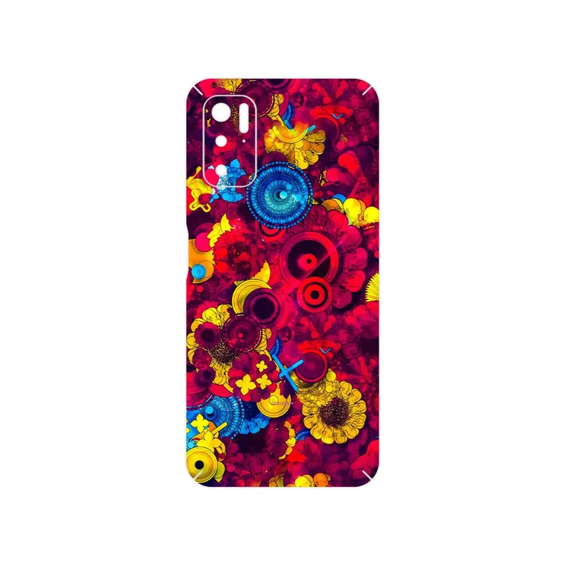 برچسب پوششی ماهوت مدل Vector Flower Garden Digital Art مناسب برای گوشی موبایل شیائومی Poco M3 Pro 5G