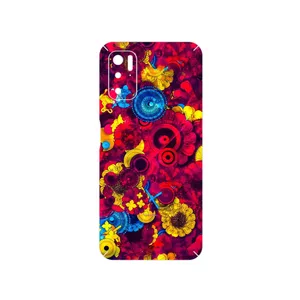 MAHOOT Vector Flower Garden Digital Art Cover Sticker for Xiaomi Poco M3 Pro 5G