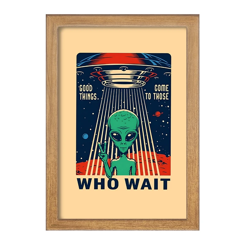 تابلو خندالو مدل آدم فضایی ها کد F10487