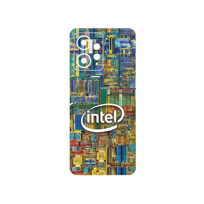 برچسب پوششی ماهوت مدل Intel مناسب برای گوشی موبایل شیائومی Redmi Note 12 4G