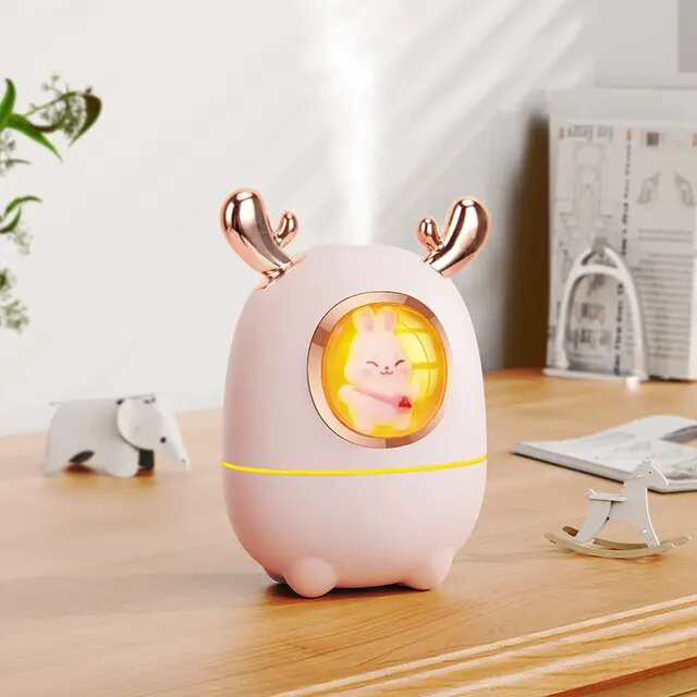 دستگاه بخور و رطوبت ساز سرد مدل طرح خرگوش شاخ دار