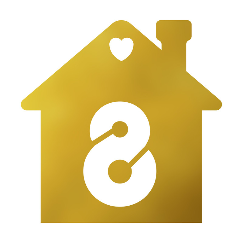 تابلو نشانگر مستر راد طرح پلاک واحد شماره 8 کد H-G 08