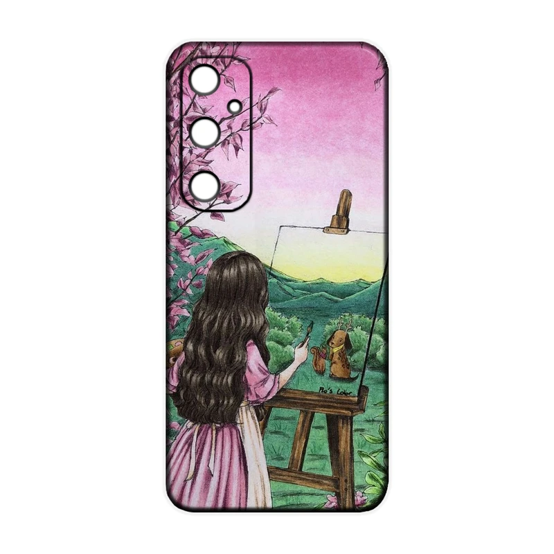 کاور طرح دخترانه کد 284 مناسب برای گوشی موبایل سامسونگ Galaxy A26