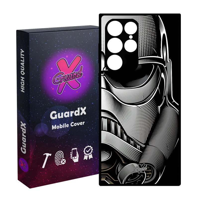 کاور گارد ایکس طرح جنگ ستارگان مدل Glass10454 مناسب برای گوشی موبایل سامسونگ Galaxy S23 Ultra