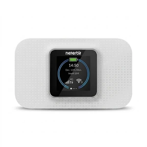 مودم قابل حمل 4g lte نتربیت مدل nwr-940x با باتری 3000 میلی آمپر، شارژدهی 8 ساعت، پشتیبانی هم زمان تا 32 دستگاه، فناوری wi-fi 6 و امنیت wpa3