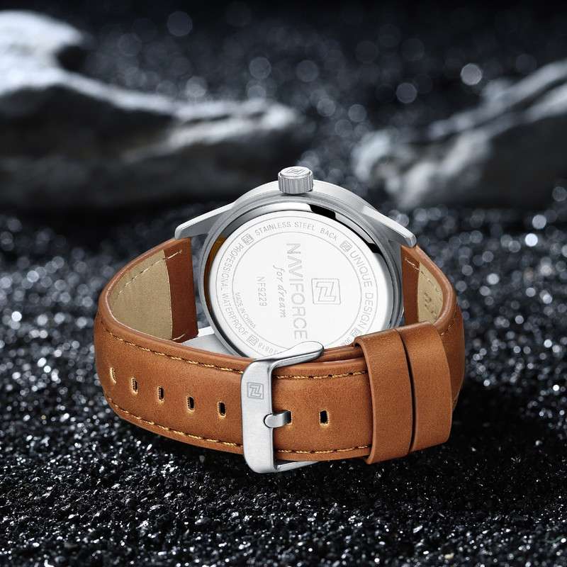 ساعت مچی عقربهای مردانه نیوی فورس مدل NF9229 SWLBN ساعت مچی عقربهای مردانه نیوی فورس مدل NF9229 SWLBN