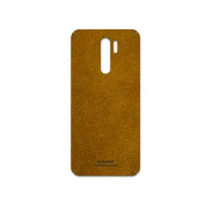 MAHOOT Brown-Chamois-Leather Cover Sticker for Samsung Galaxy M01