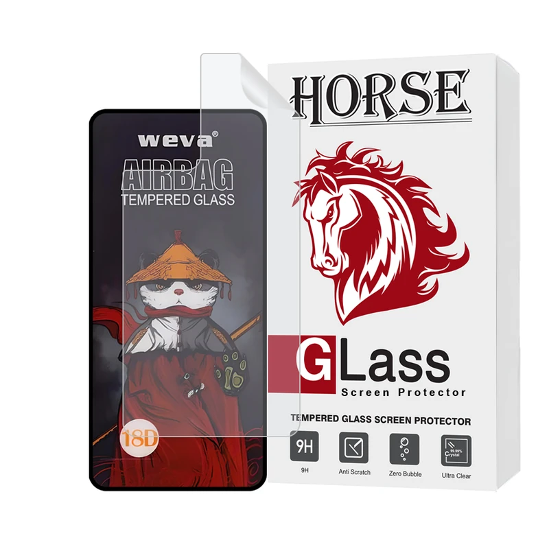 محافظ صفحه نمایش هورس مدل AIRNABKHO مناسب برای گوشی موبایل سامسونگ Galaxy A53 5G به همراه محافظ پشت گوشی هیدروژل 