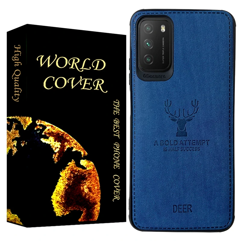 کاور دنیای قاب مدل گوزنی کد Deer مناسب برای گوشی موبایل شیائومی Poco M3 / Redmi 9T 