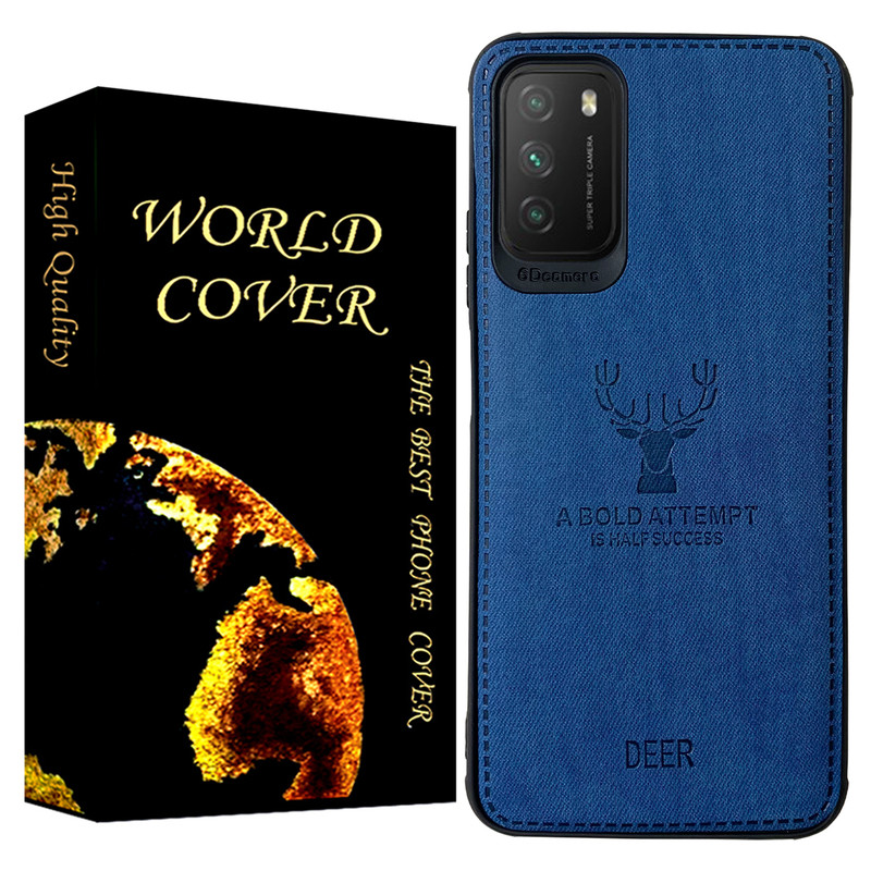 کاور دنیای قاب مدل گوزنی کد Deer مناسب برای گوشی موبایل شیائومی Poco M3 / Redmi 9T 