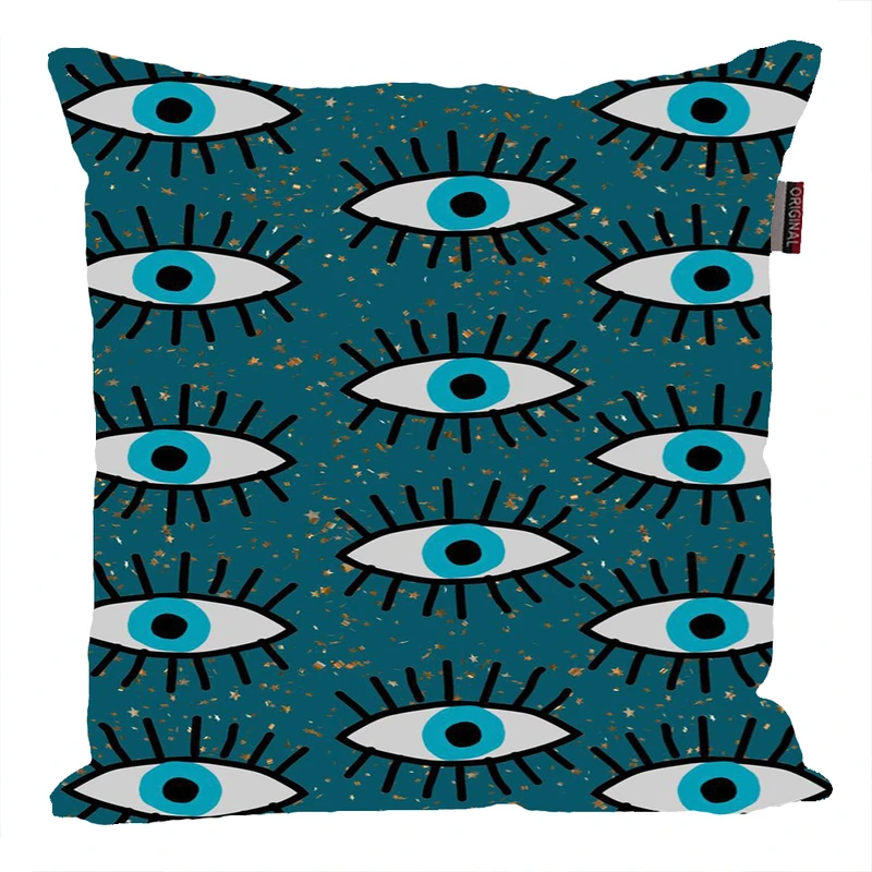 کوسن ناریکو مدل فانتزی طرح چشم نظر کد 05651