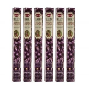 عود هم مدل LAVENDER رایحه اسطوخودوس بسته 6 عددي