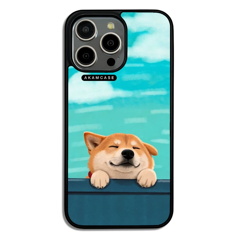 کاور آکام مدل AMC-WA15PROMAX-DOGS-12 مناسب برای گوشی موبایل اپل iPhone 15 Pro Max