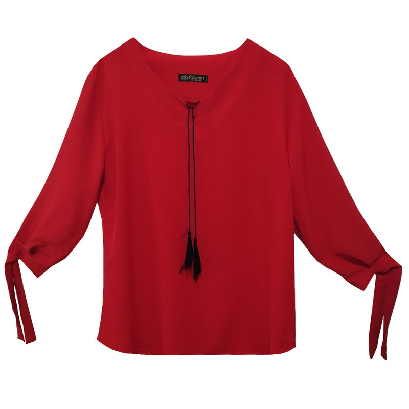 بلوز آستین بلند زنانه مدل bandbaz