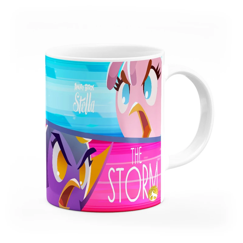 ماگ هومرو طرح انیمیشن پرندگان خشمگین The Angry Birds مدل MG3226