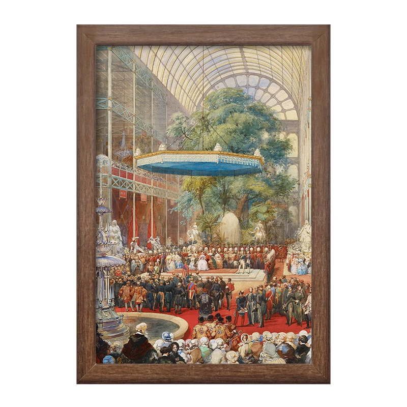 تابلو خندالو طرح نقاشی افتتاحیه نمایشگاه بزرگ اثر یوژن لامی کد F12270