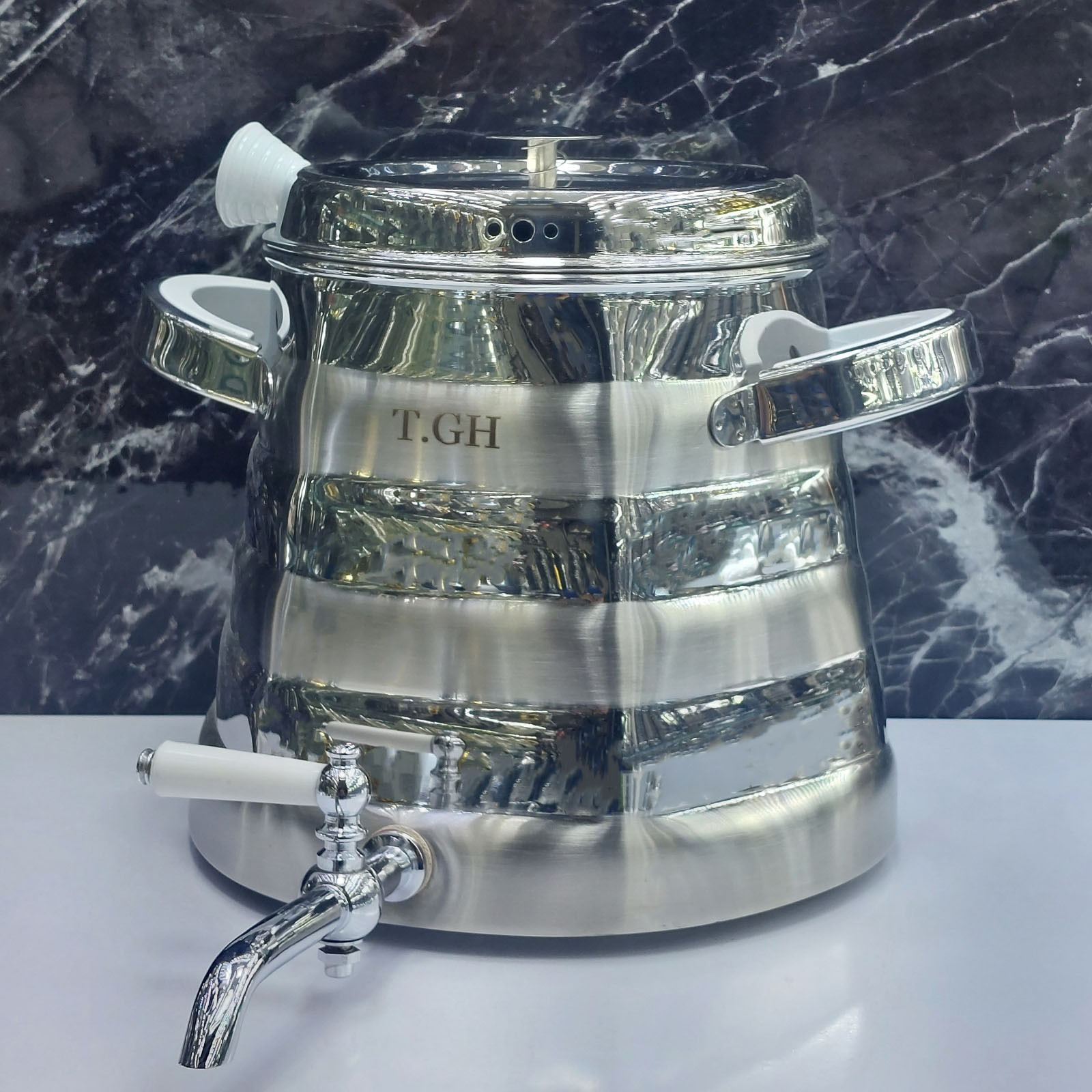 ست کتری و قوری تی جی اچ مدل ساسان طرح قوری الیزابت