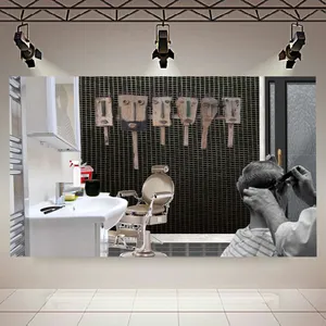 پوستر طرح آرایشگاه مردانه کد AR1764